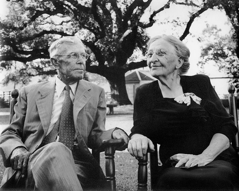 Albert and Mamie George established The George Foundation in 1945.