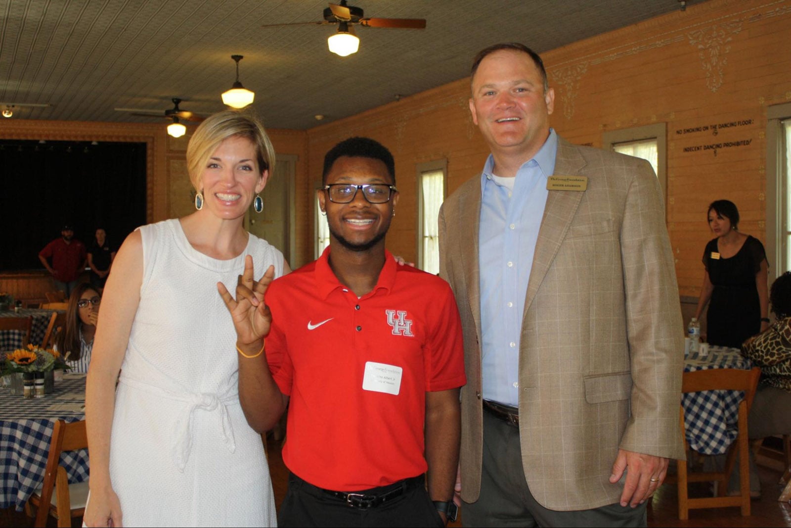 Scholarship award winner from University of Houston