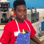 David volunteering at "Give Kids the World" as he celebrates 5 years cancer free.